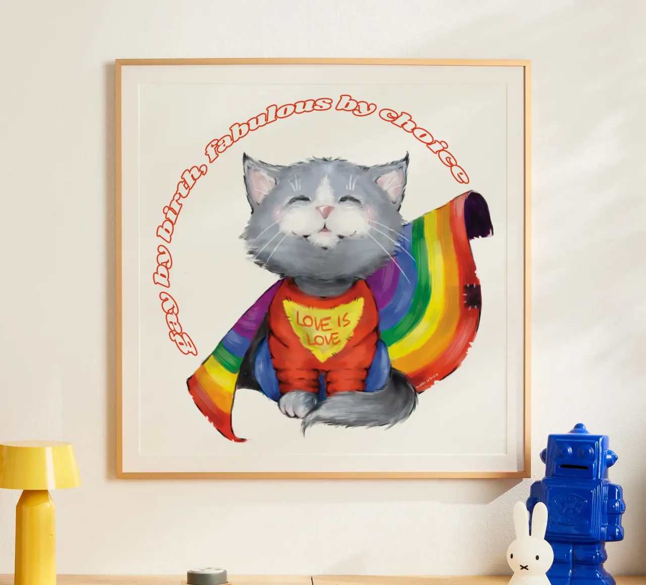 Orgoglio Super Cat poster da Bobbi Arbore