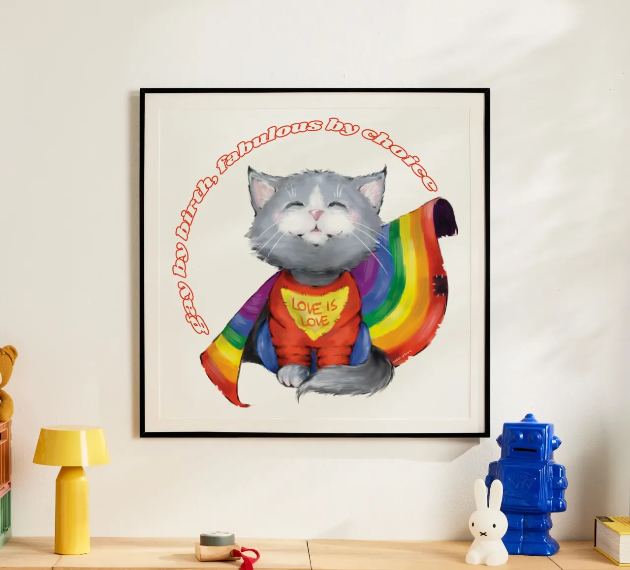 Orgoglio Super Cat poster da Bobbi Arbore