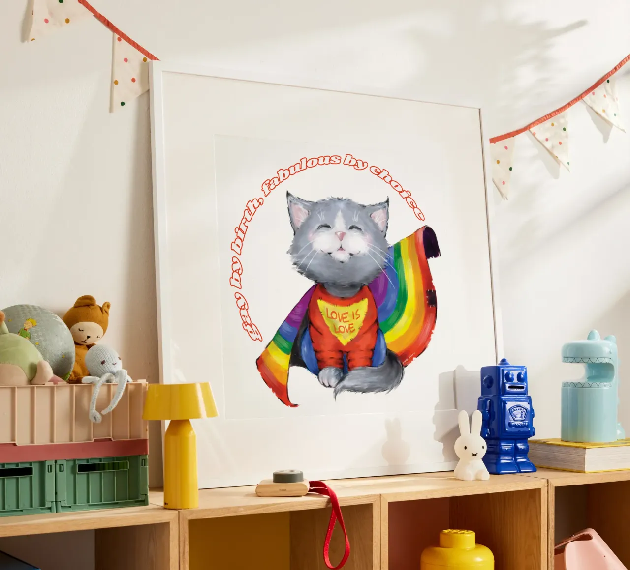 Orgoglio Super Cat poster da Bobbi Arbore