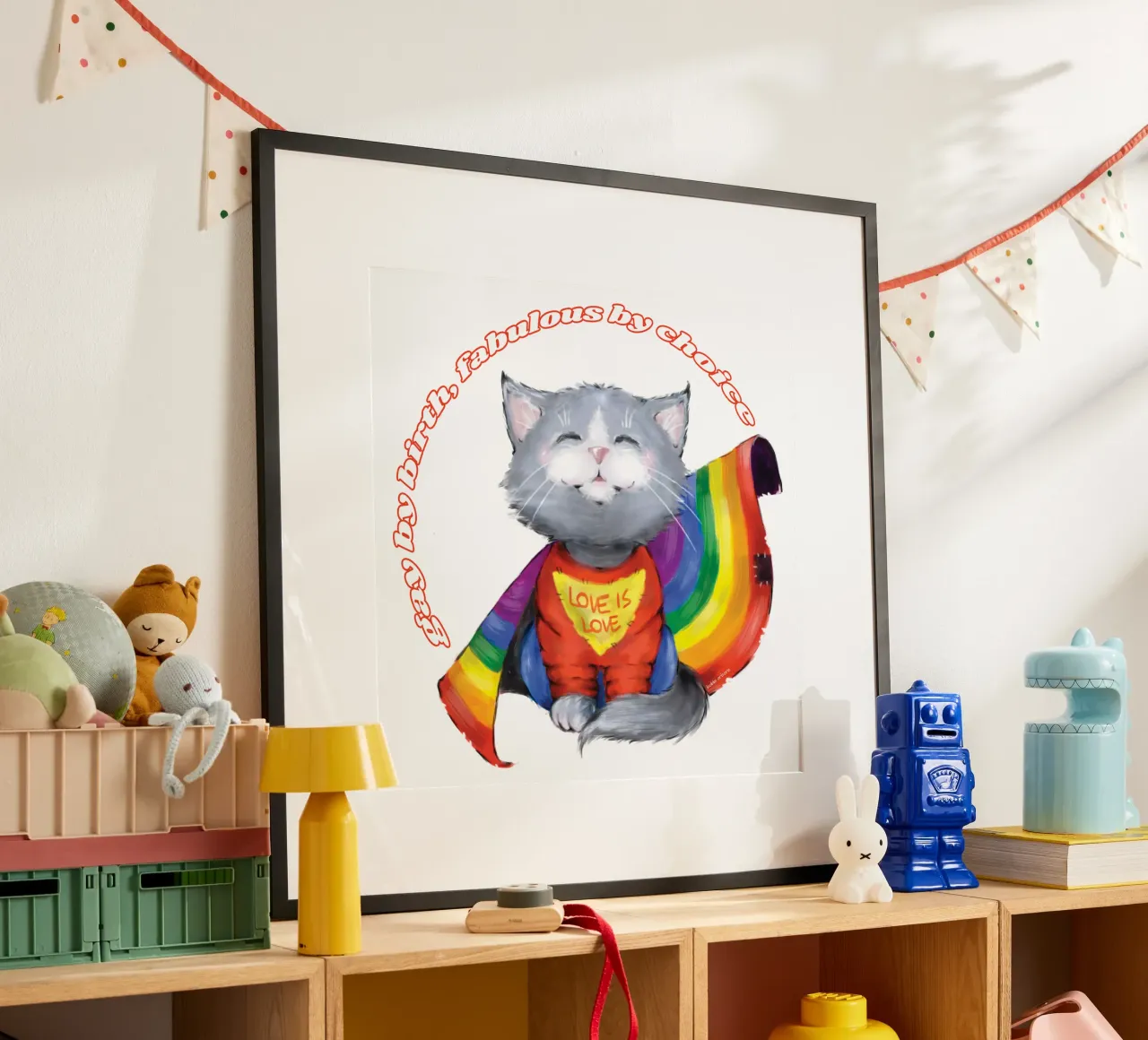 Orgoglio Super Cat poster da Bobbi Arbore