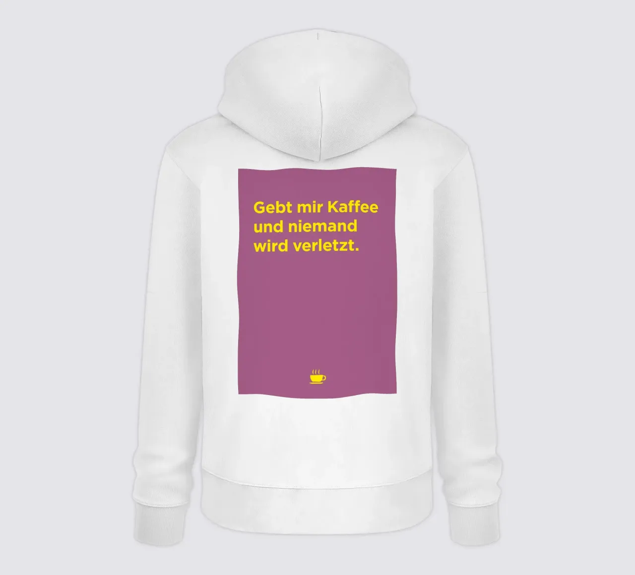 Gebt mir Kaffee felpa con cappuccio da Art Fart