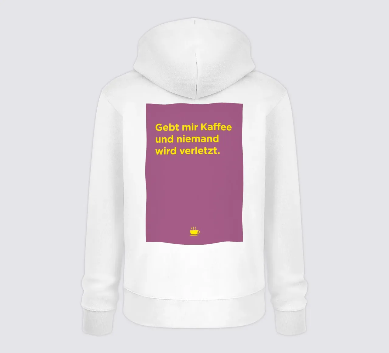 Gebt mir Kaffee felpa con cappuccio da Art Fart