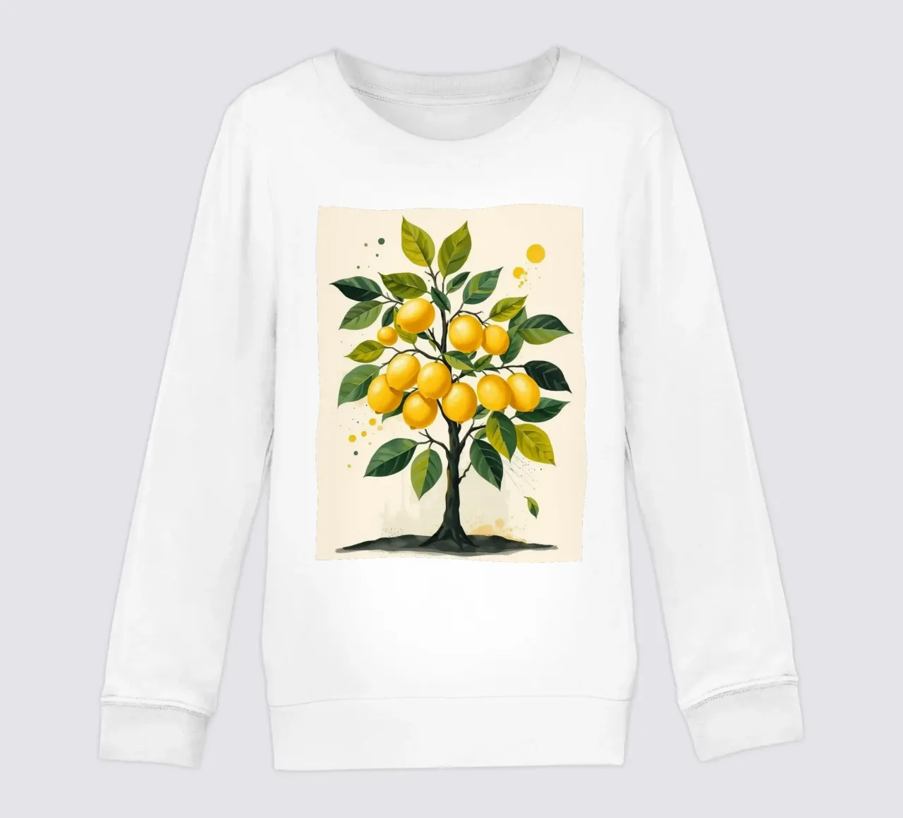 Albero di limone vibrante felpa bambino da Artistic-shop
