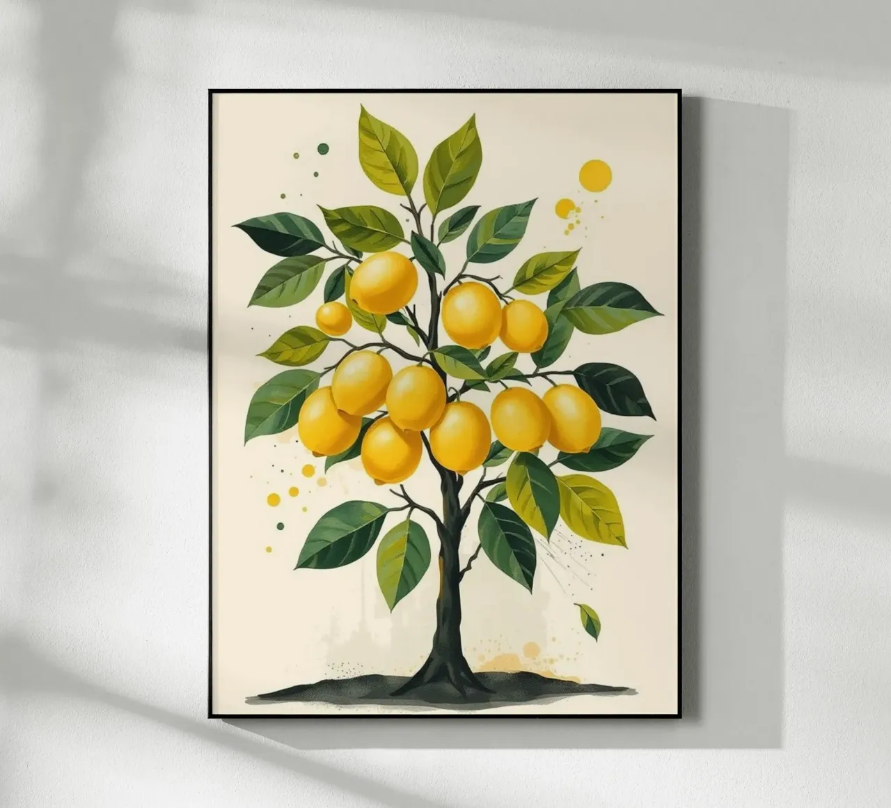 Albero di limone vibrante plexiglass da Artistic-shop