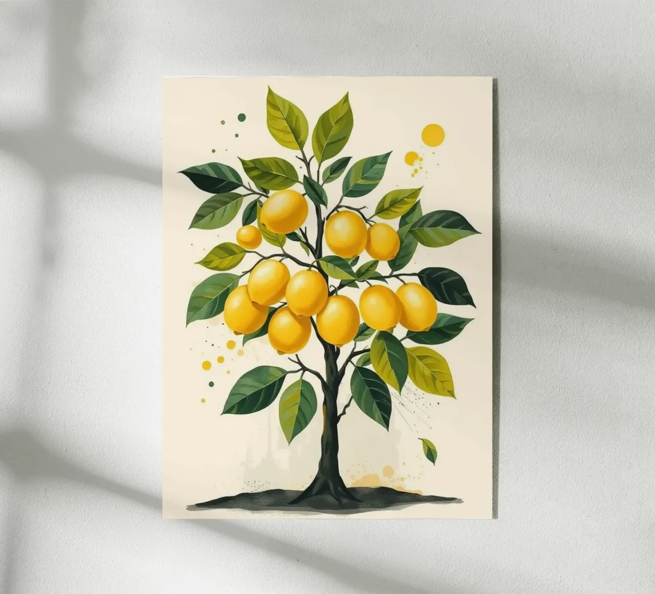 Albero di limone vibrante plexiglass da Artistic-shop