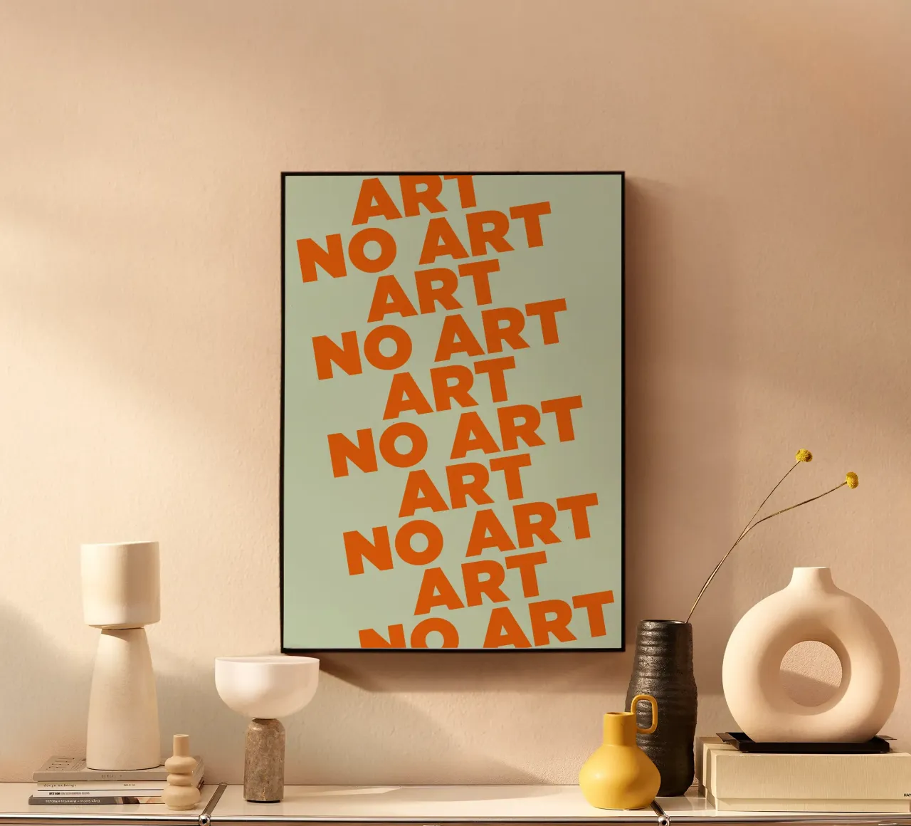 Art, no art 03 alluminio dibond da Art Fart