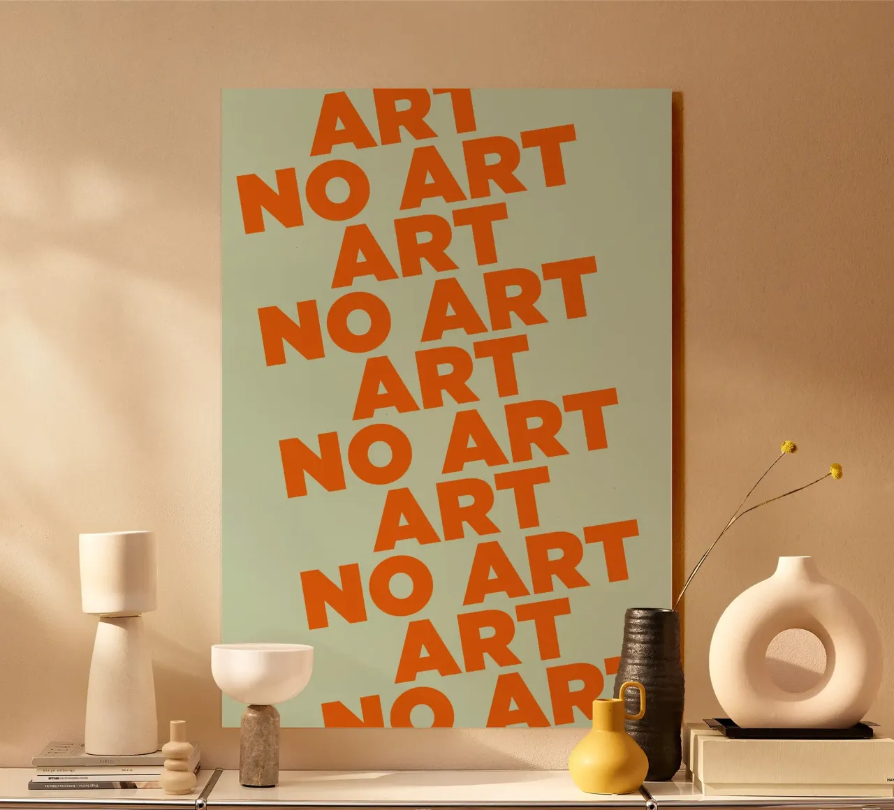 Art, no art 03 alluminio dibond da Art Fart
