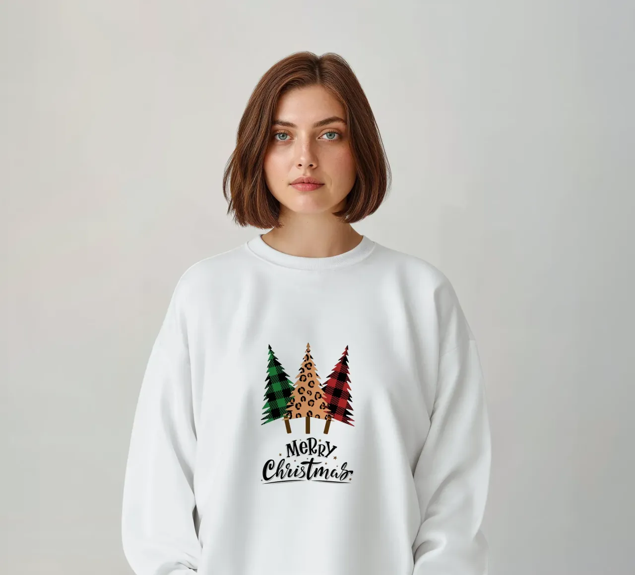 3 árboles de Navidad - Feliz Navidad sudadera de ArtDesign by KBK