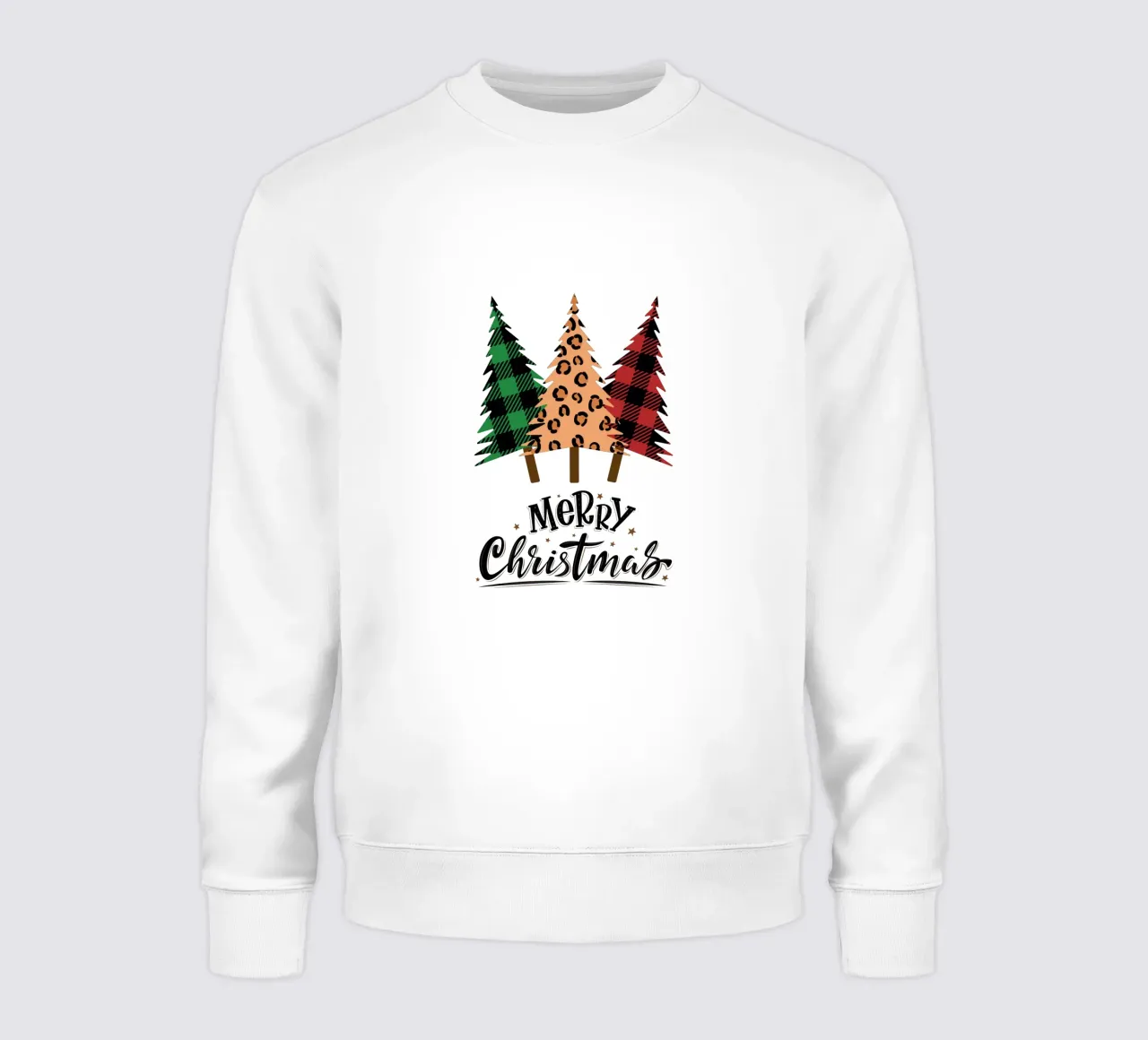 3 árboles de Navidad - Feliz Navidad sudadera de ArtDesign by KBK