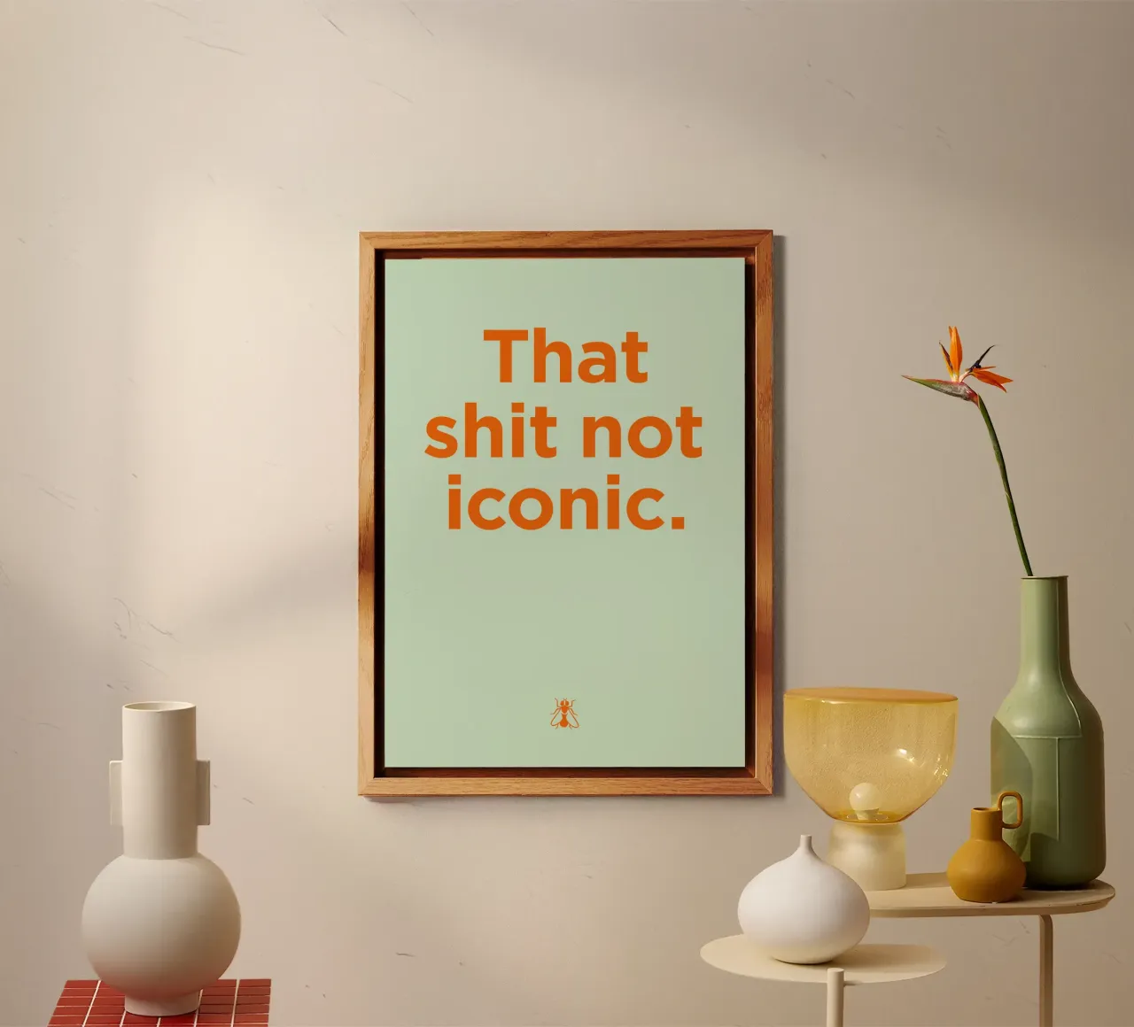 That shit not iconic. 02 alluminio dibond da Art Fart