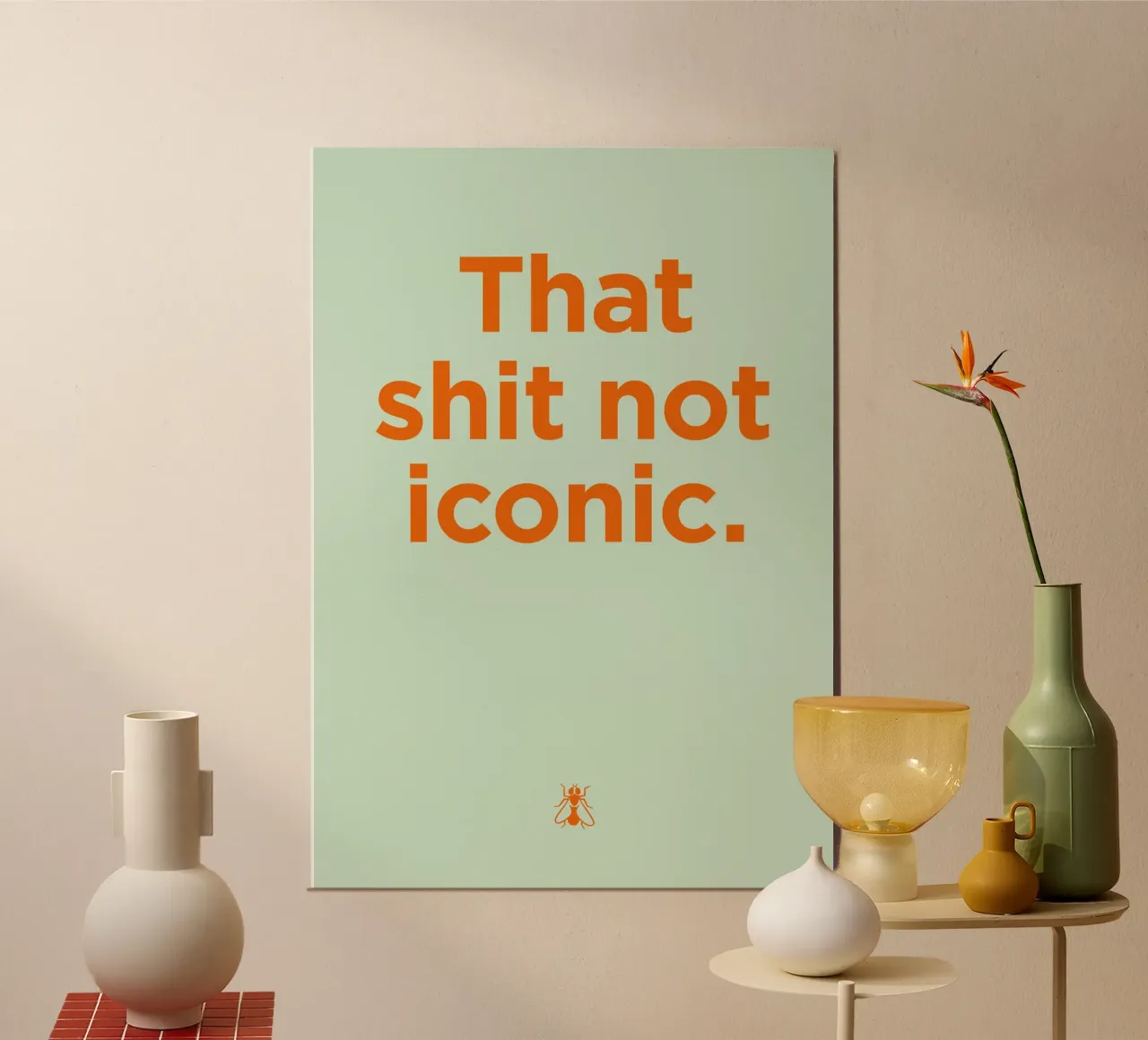 That shit not iconic. 02 alluminio dibond da Art Fart