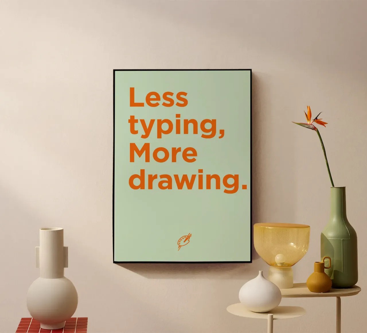 Less typing, more drawing. 02 plexiglass da Art Fart
