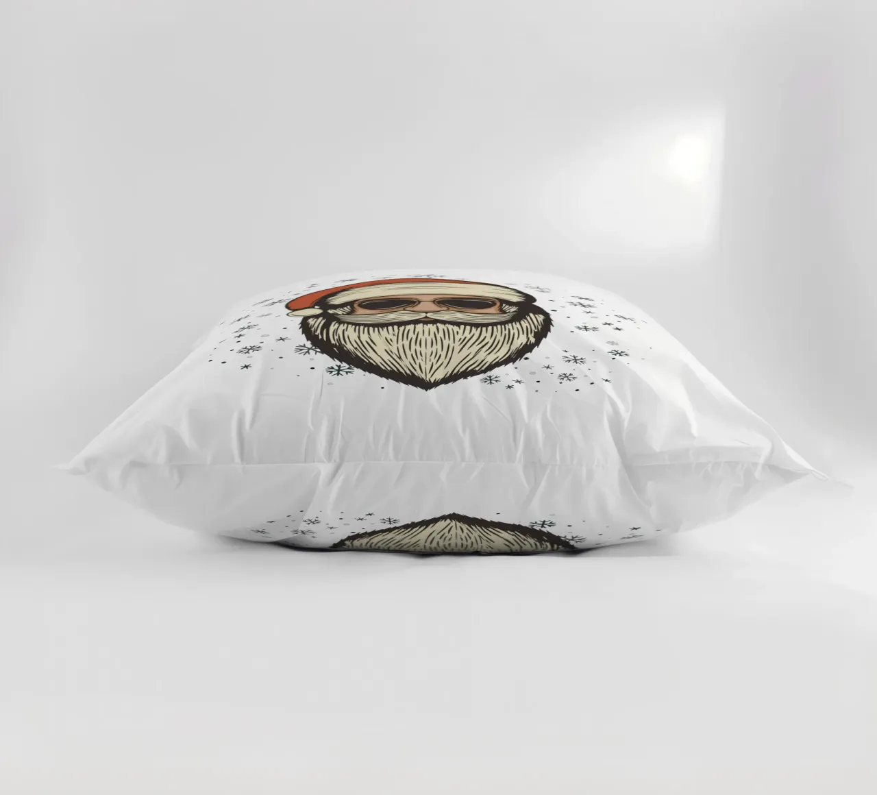 Babbo Natale con occhiali da sole cuscino da ArtDesign by KBK