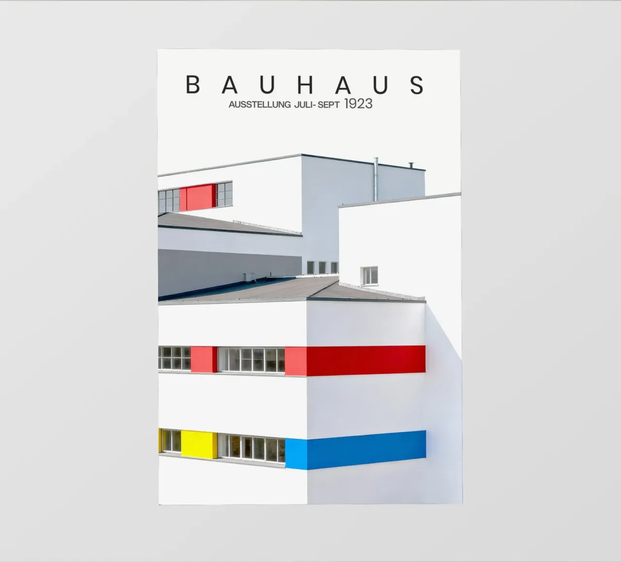 Bauhaus Building Modernist Architecture pellicola backlit da Attaboy Dsgn