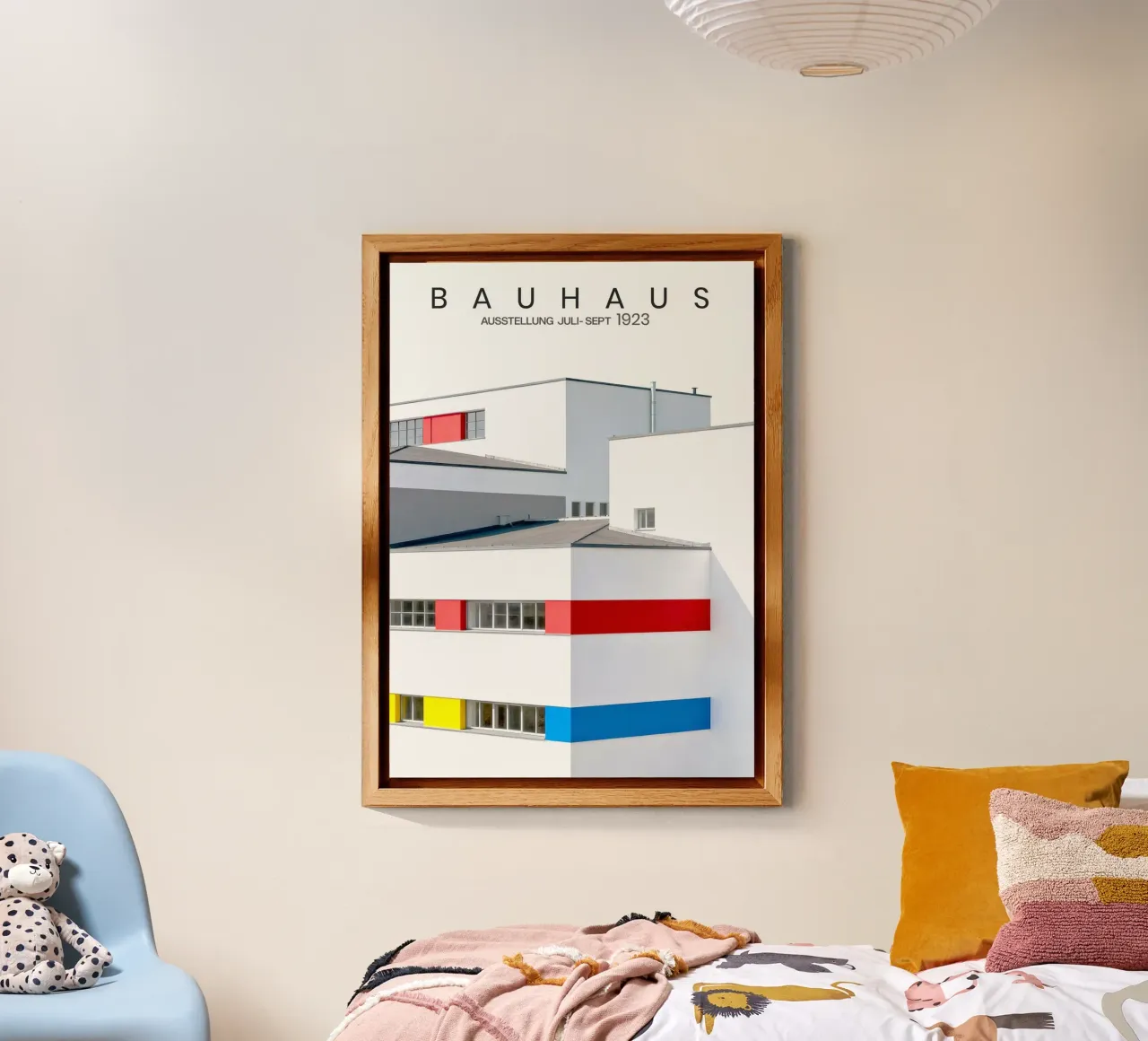 Bauhaus Building Modernist Architecture alluminio dibond da Attaboy Dsgn
