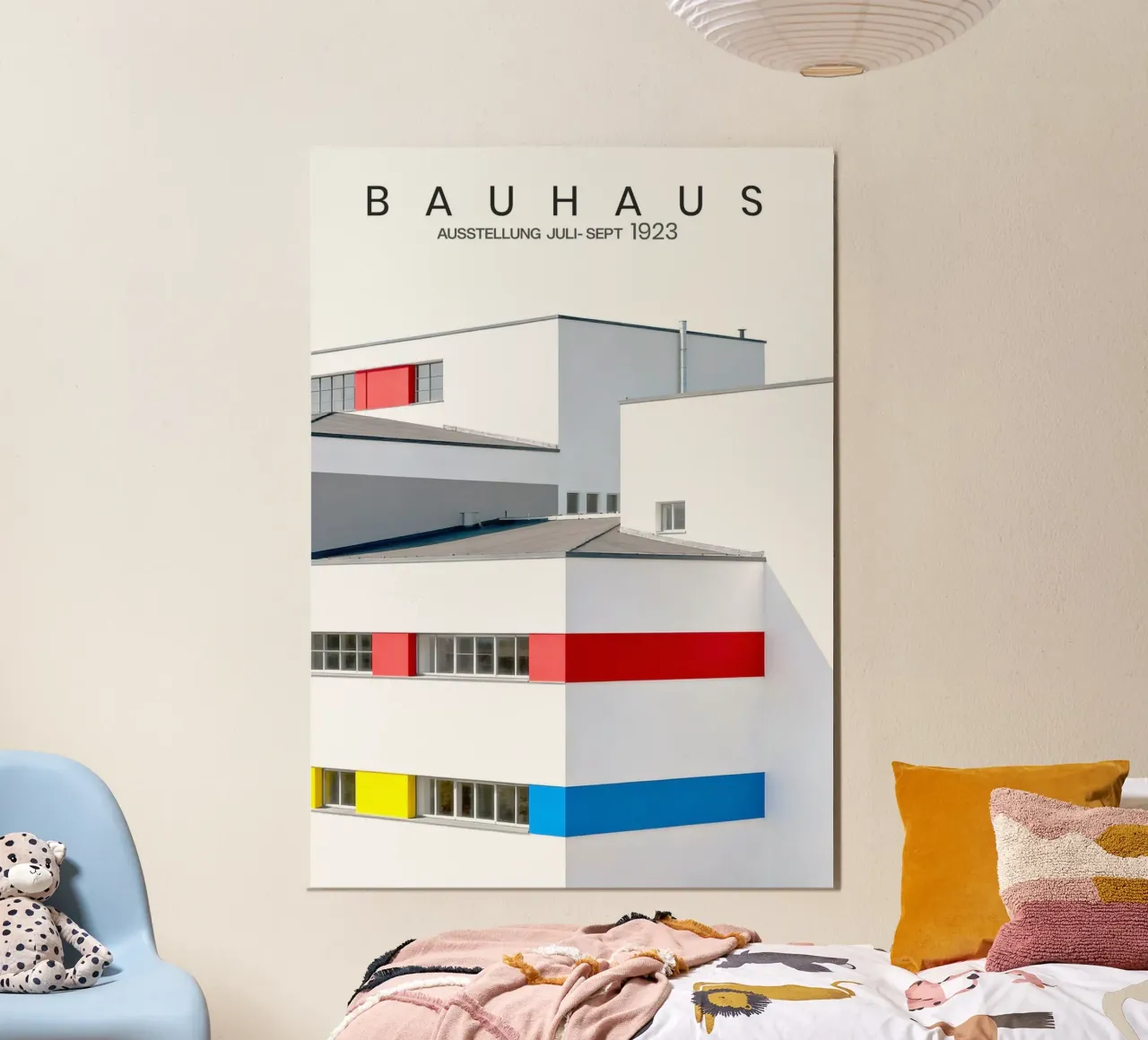 Bauhaus Building Modernist Architecture alluminio dibond da Attaboy Dsgn