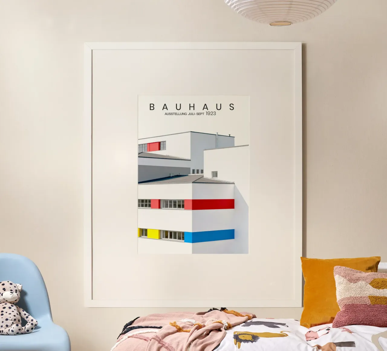 Bauhaus Building Modernist Architecture poster da Attaboy Dsgn