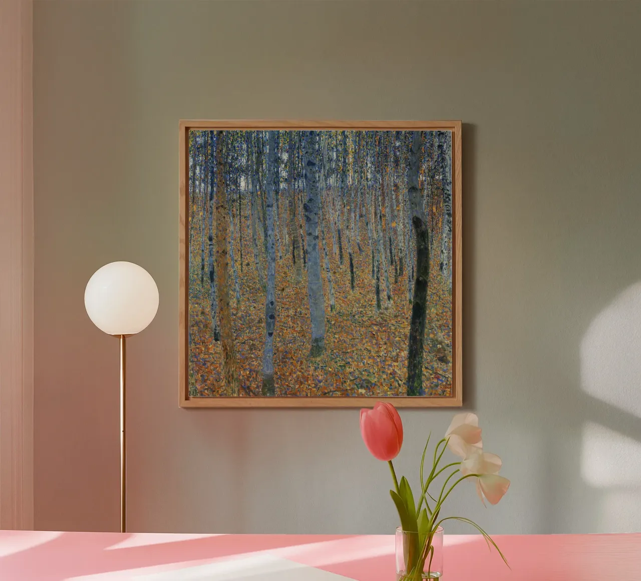 Klimt’s Beech Grove alluminio dibond da Venus Art