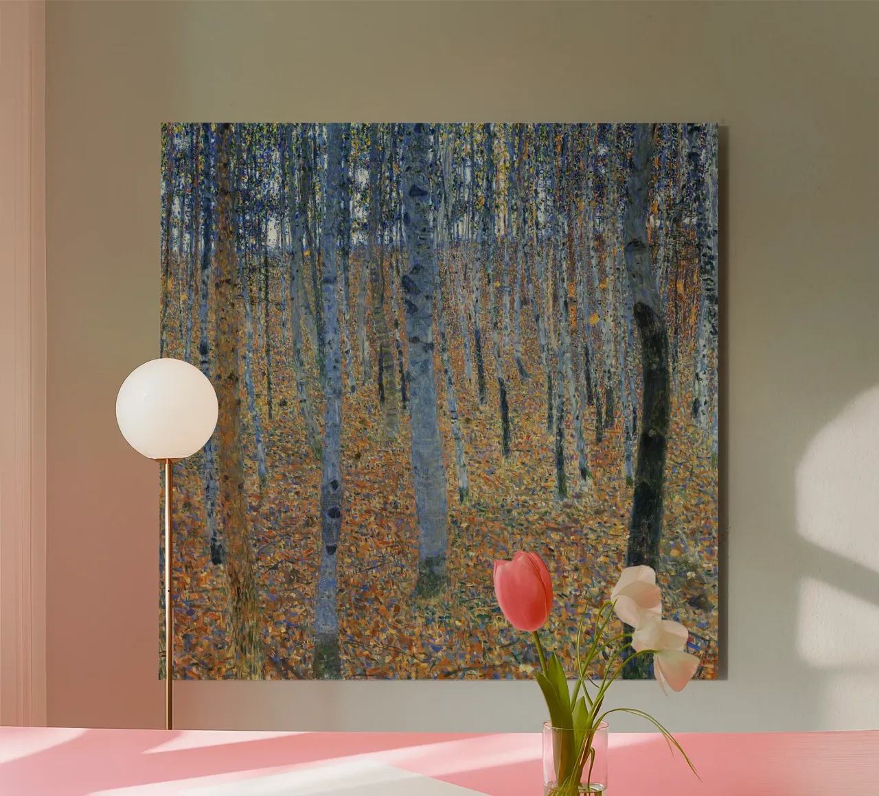 Klimt’s Beech Grove alluminio dibond da Venus Art