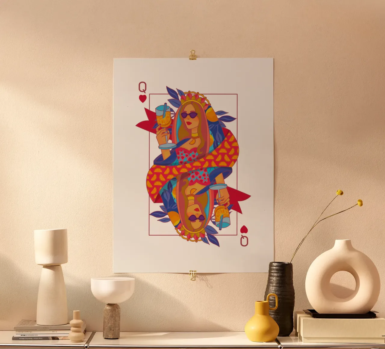Regina dell'Aperol poster da Ana Paniagua Design