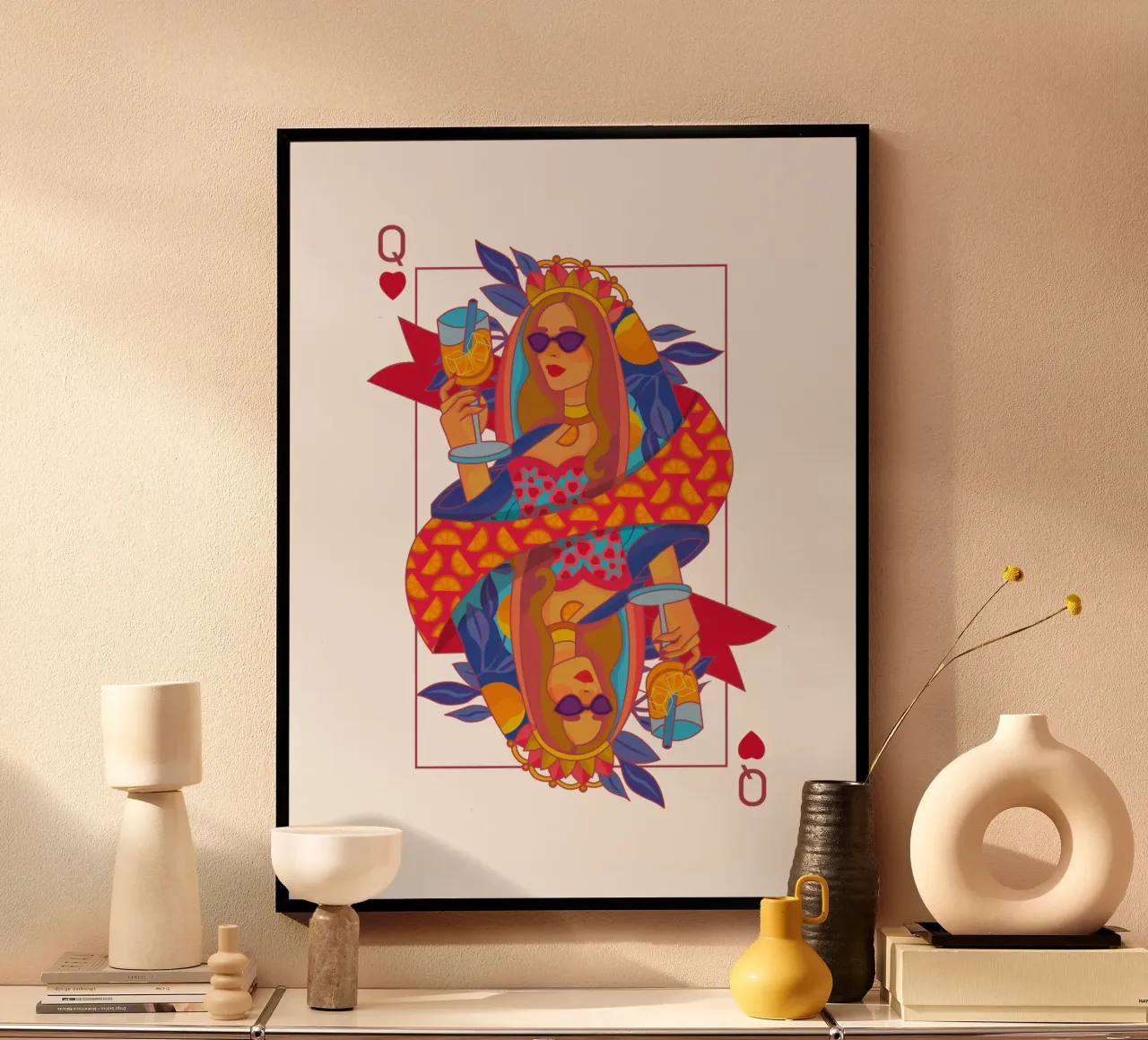 Regina dell'Aperol poster da Ana Paniagua Design
