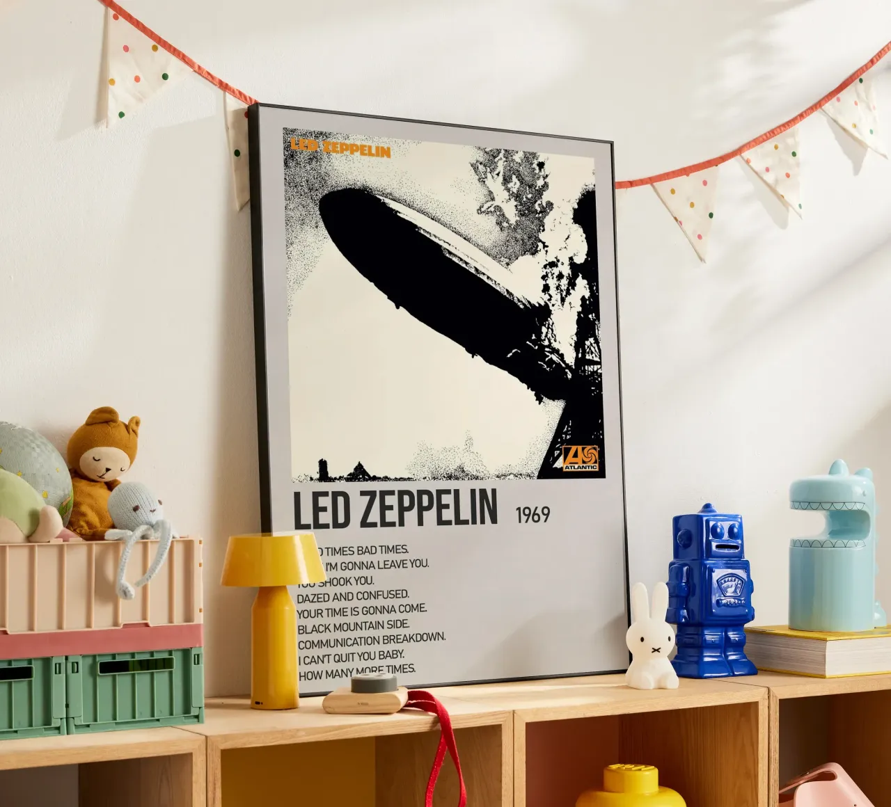 Led Zeppelin alluminio dibond da Raptor Metafora