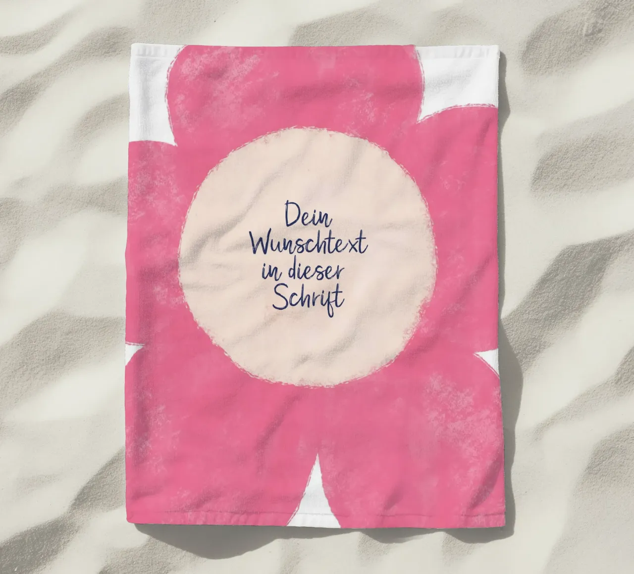 Wunschtext Blume telo mare da BAINAI