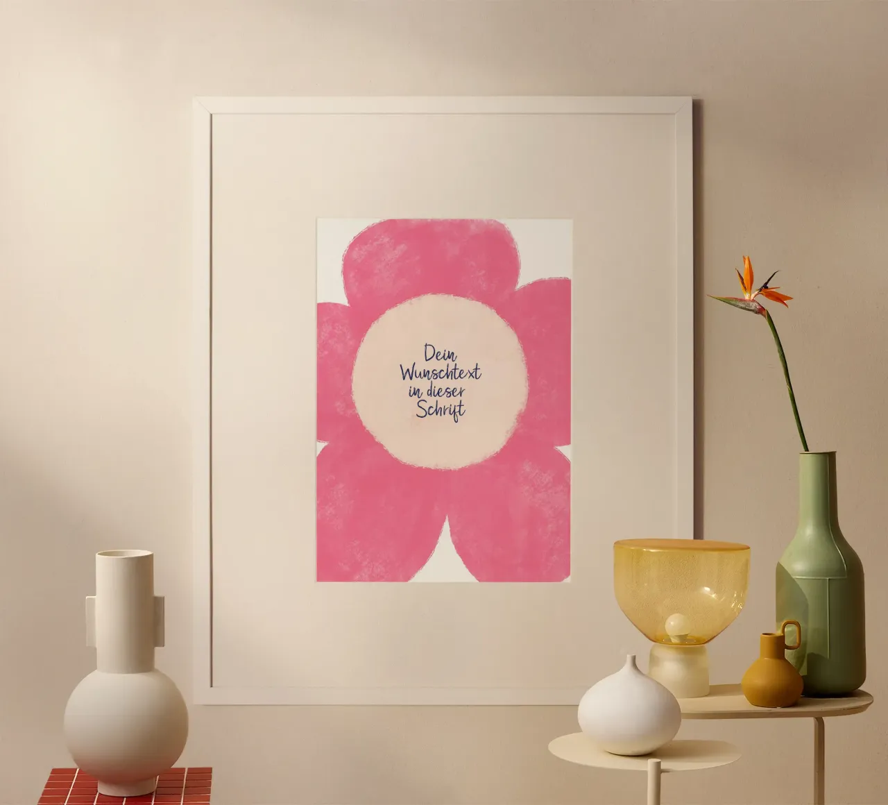 Wunschtext Blume carta hahnemühle da BAINAI