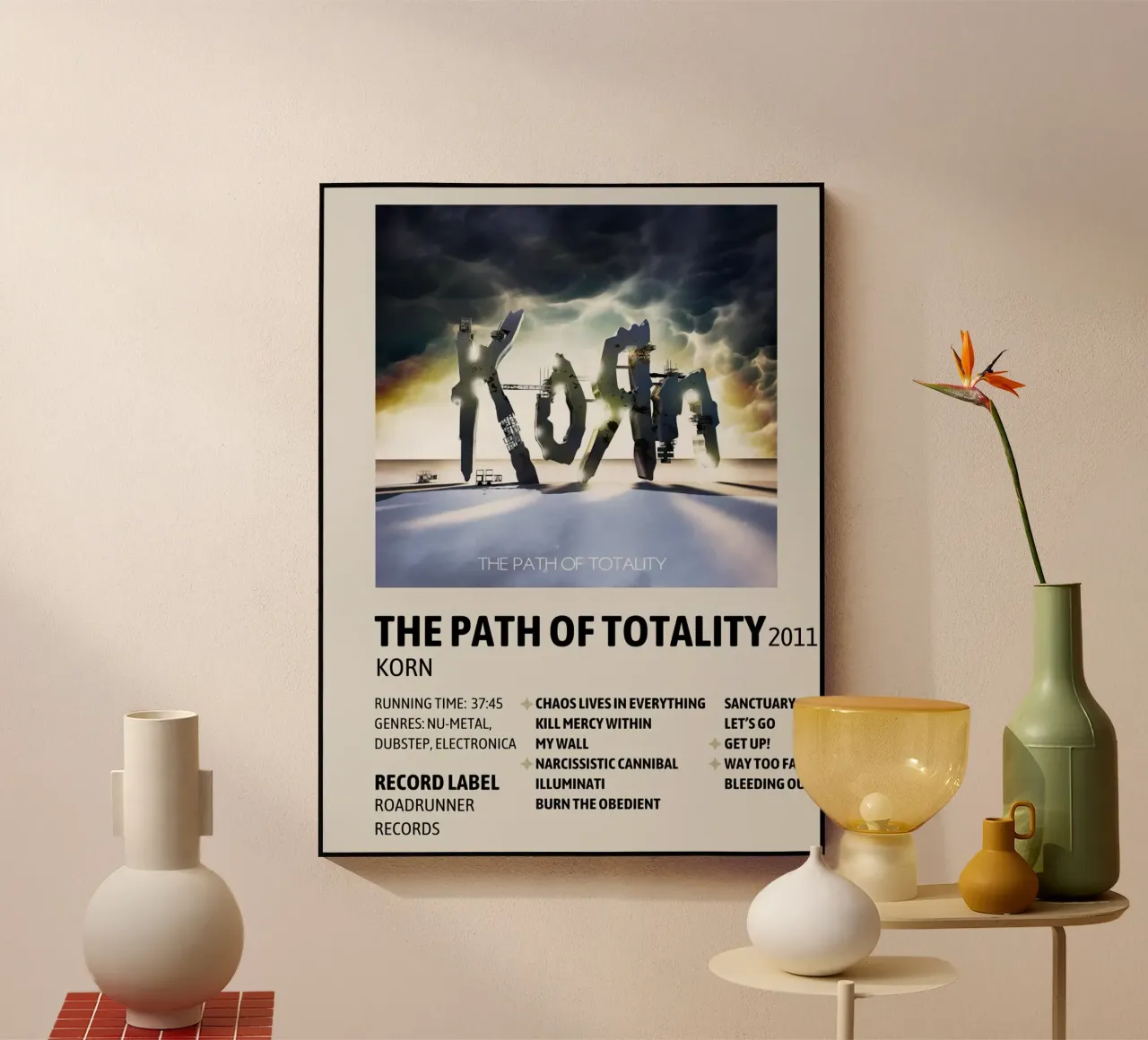 Korn The Path Of Totality plexiglass da Roronoa7
