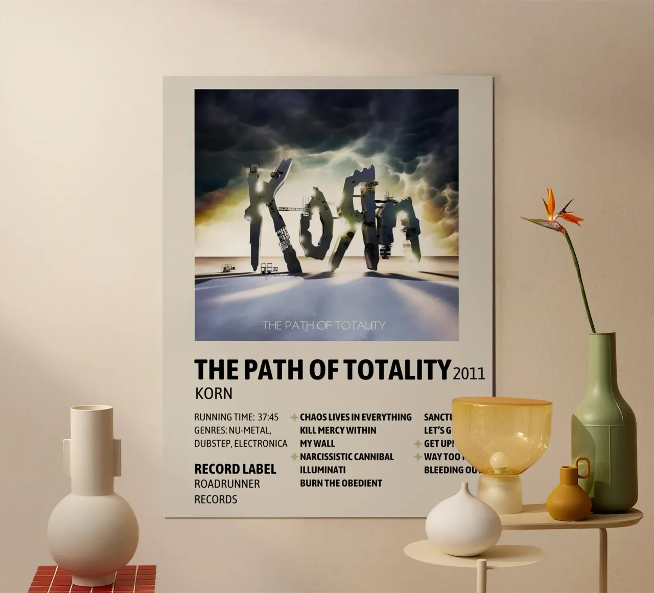 Korn The Path Of Totality hahnemühle by Roronoa7