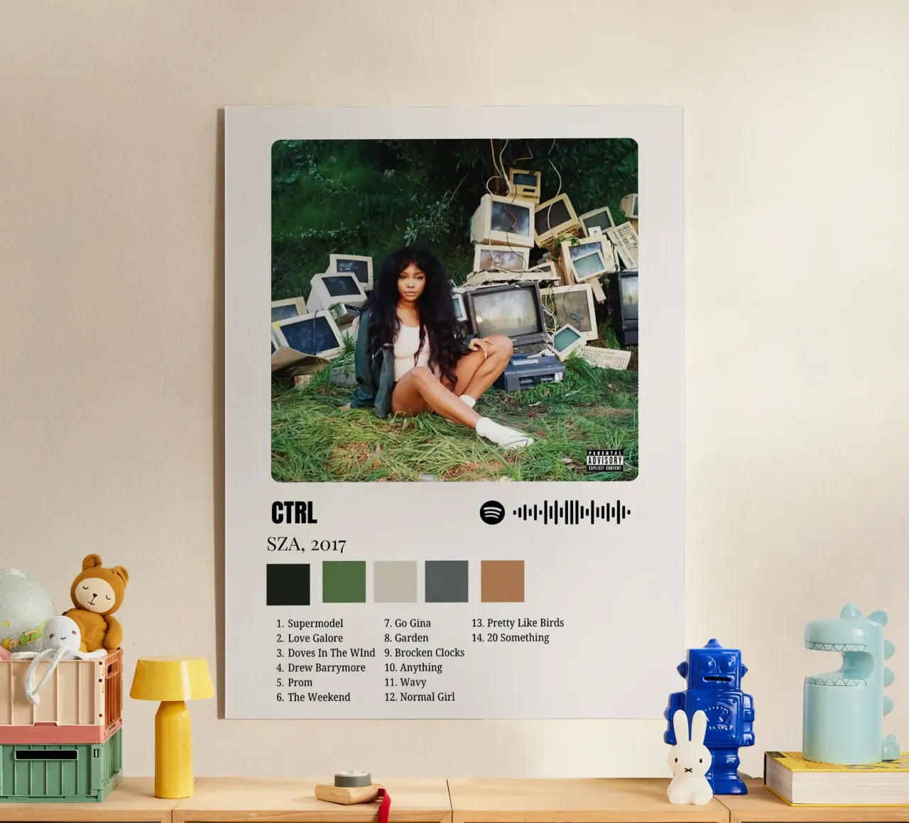 SZA CTRL plexiglass da Roronoa7