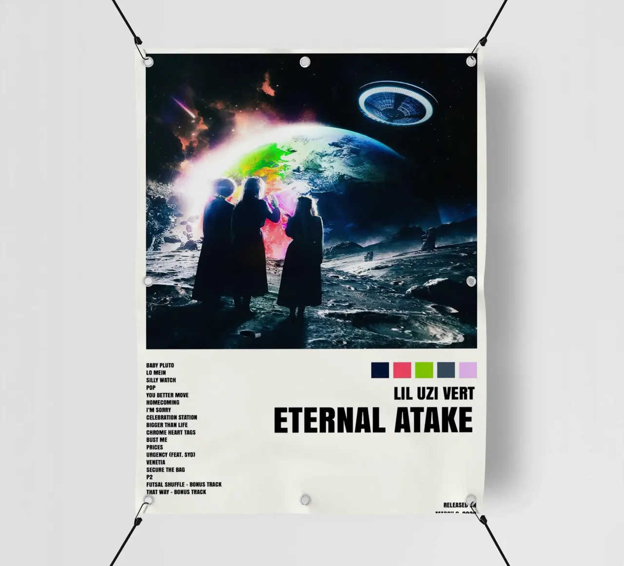 Lil Uzi Vert Eternal Atake telo in pvc da Roronoa7