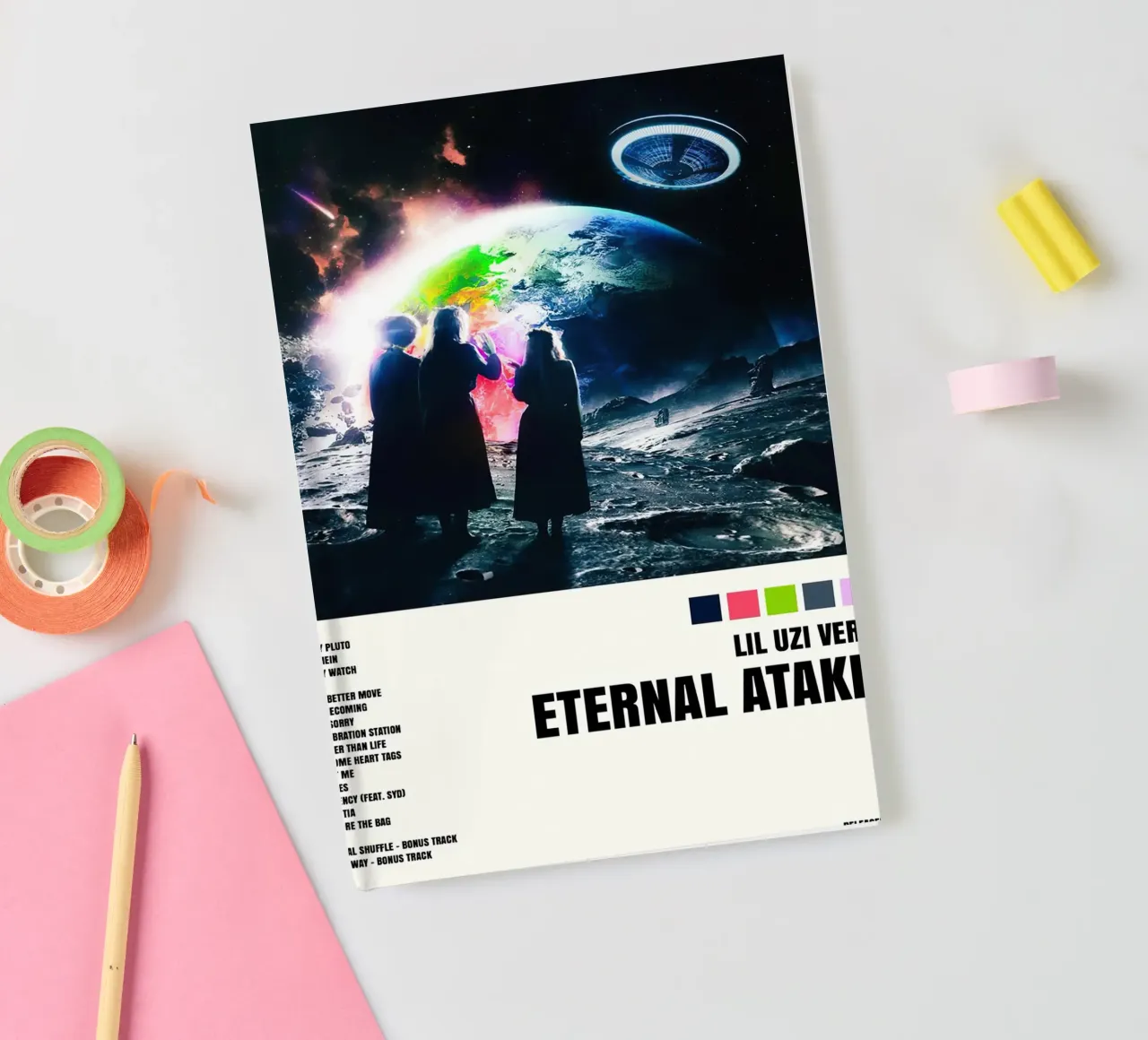 Lil Uzi Vert Eternal Atake Notizbuch von Roronoa7