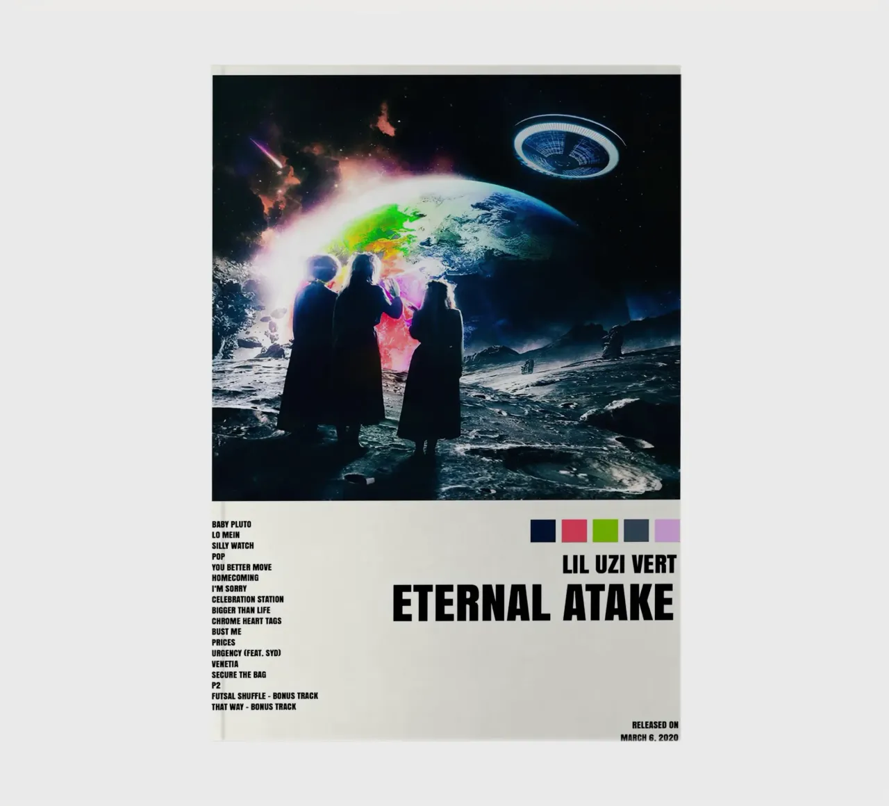 Lil Uzi Vert Eternal Atake Notizbuch von Roronoa7