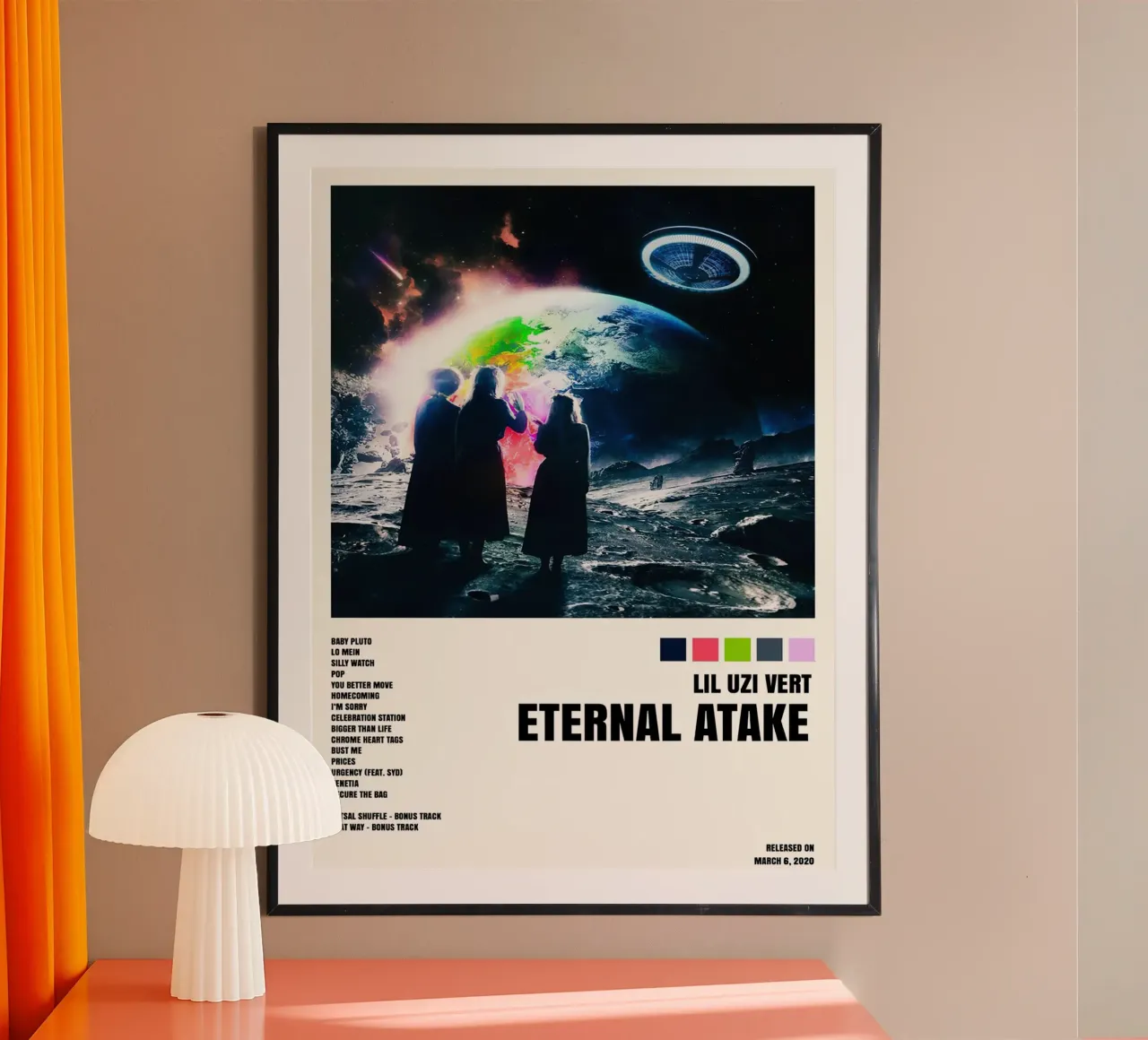 Lil Uzi Vert Eternal Atake poster da Roronoa7