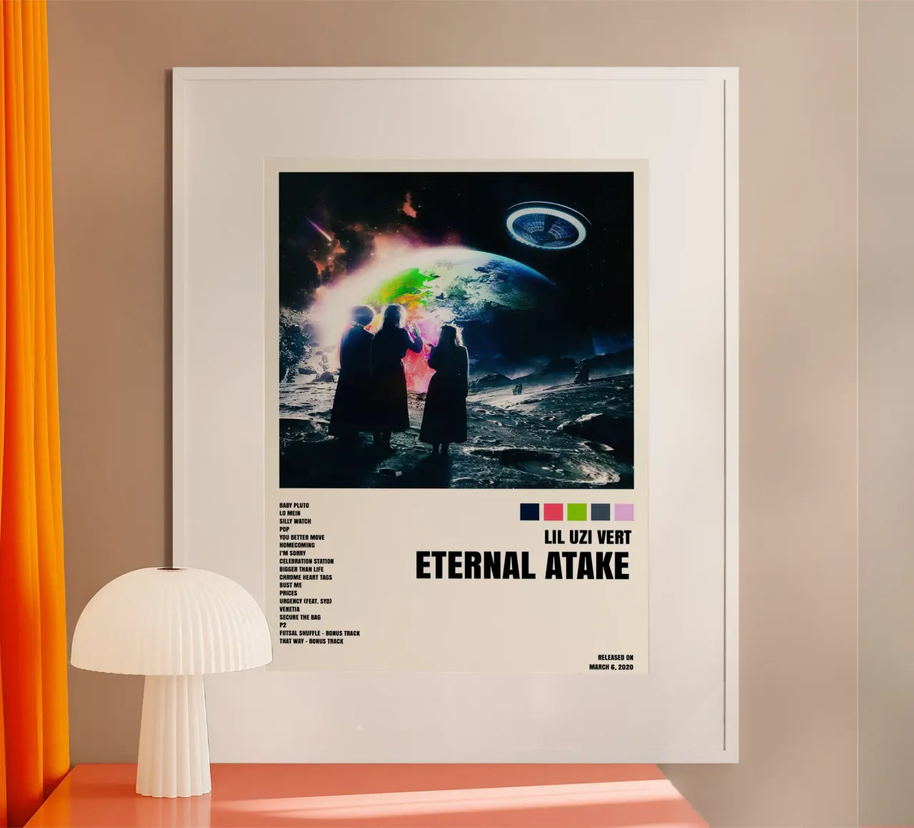 Lil Uzi Vert Eternal Atake poster da Roronoa7