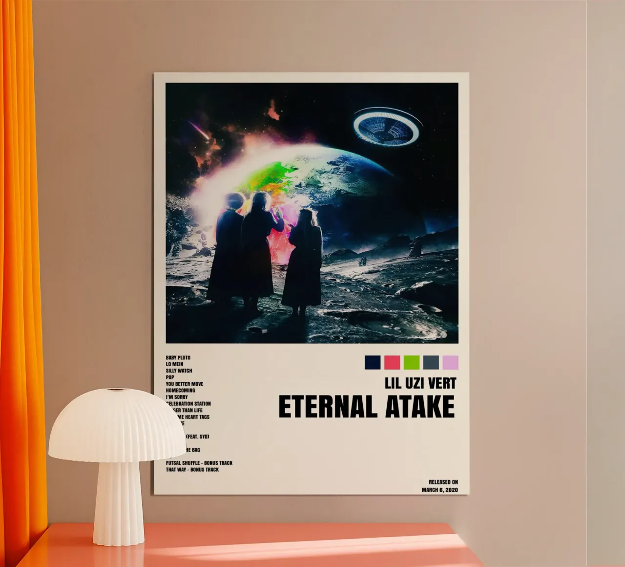 Lil Uzi Vert Eternal Atake poster da Roronoa7