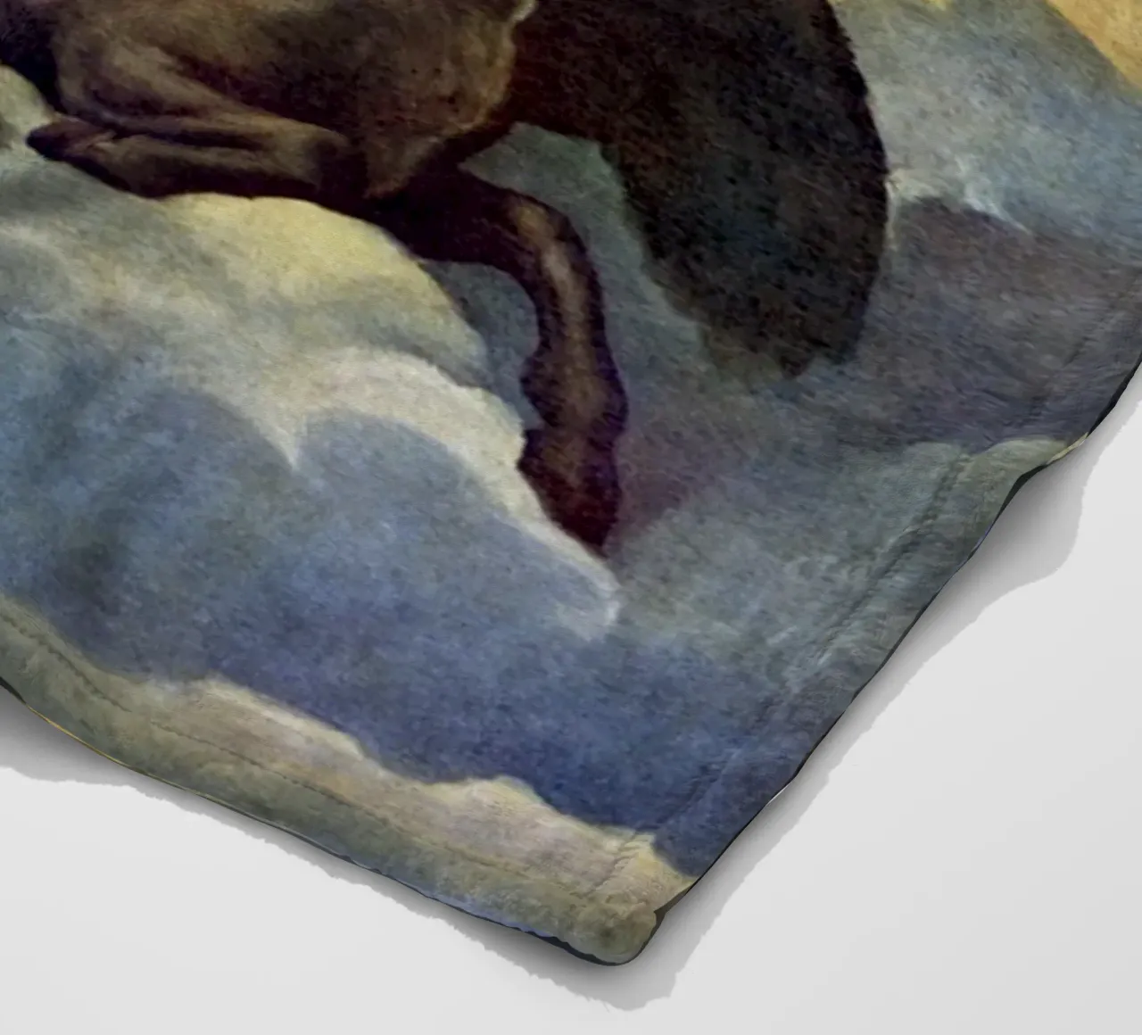 Raffaello - Visione di Ezechiele 1518 | Alto Rinascimento religioso coperta in pile da DreamPrints