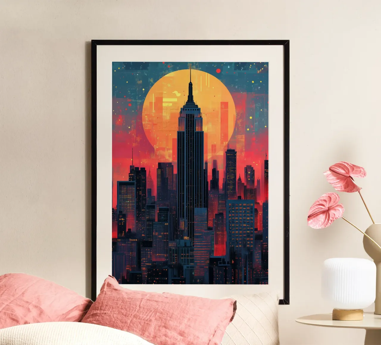 Acquerello di New York carta hahnemühle da Justyna Jaszke JBJart