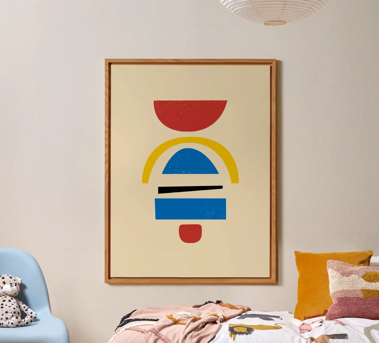 Bilanciamento Bauhaus 02 alluminio dibond da Little Dean