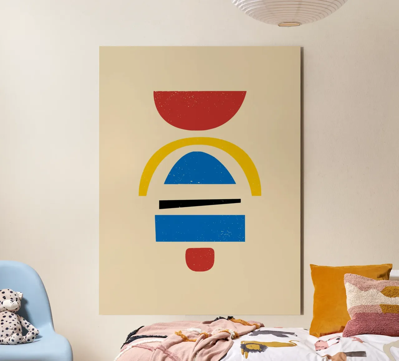 Bilanciamento Bauhaus 02 alluminio dibond da Little Dean