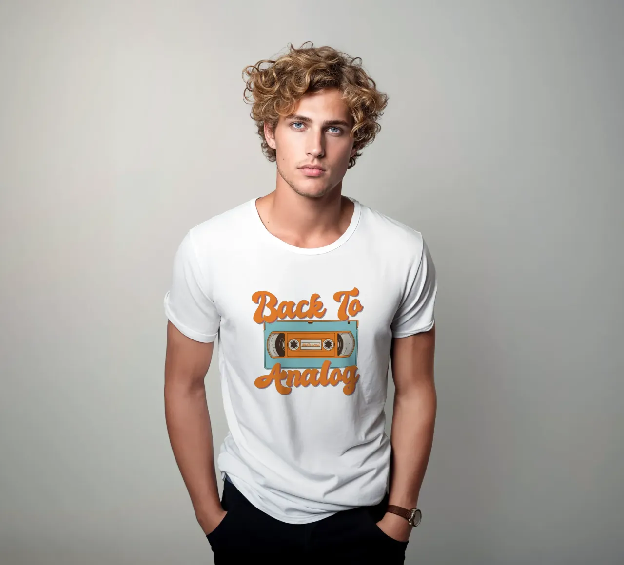 Tape Retro Kassette - Back to Analog t-shirt da studio scusi
