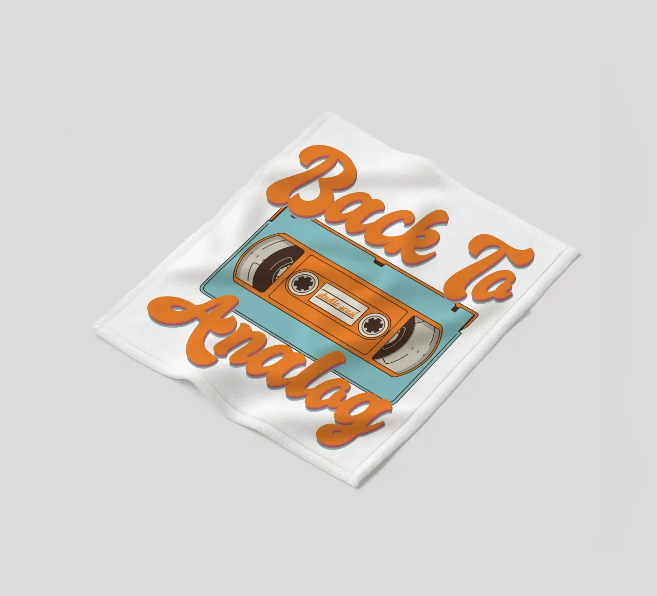 Tape Retro Kassette - Back to Analog coperta in pile da studio scusi