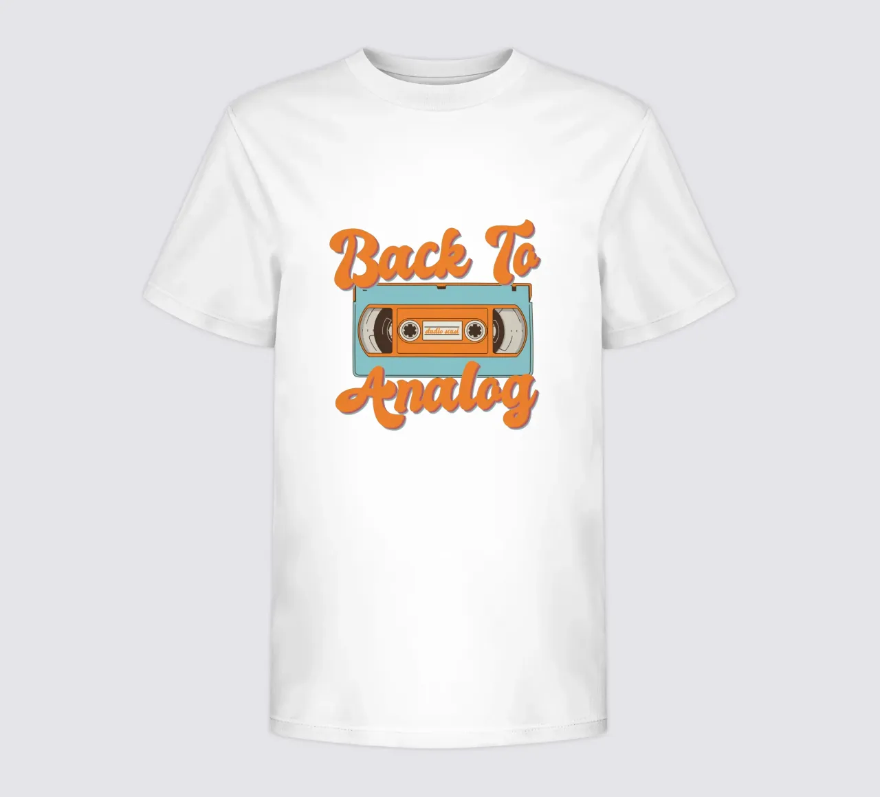 Tape Retro Kassette - Back to Analog t-shirt bambini da studio scusi