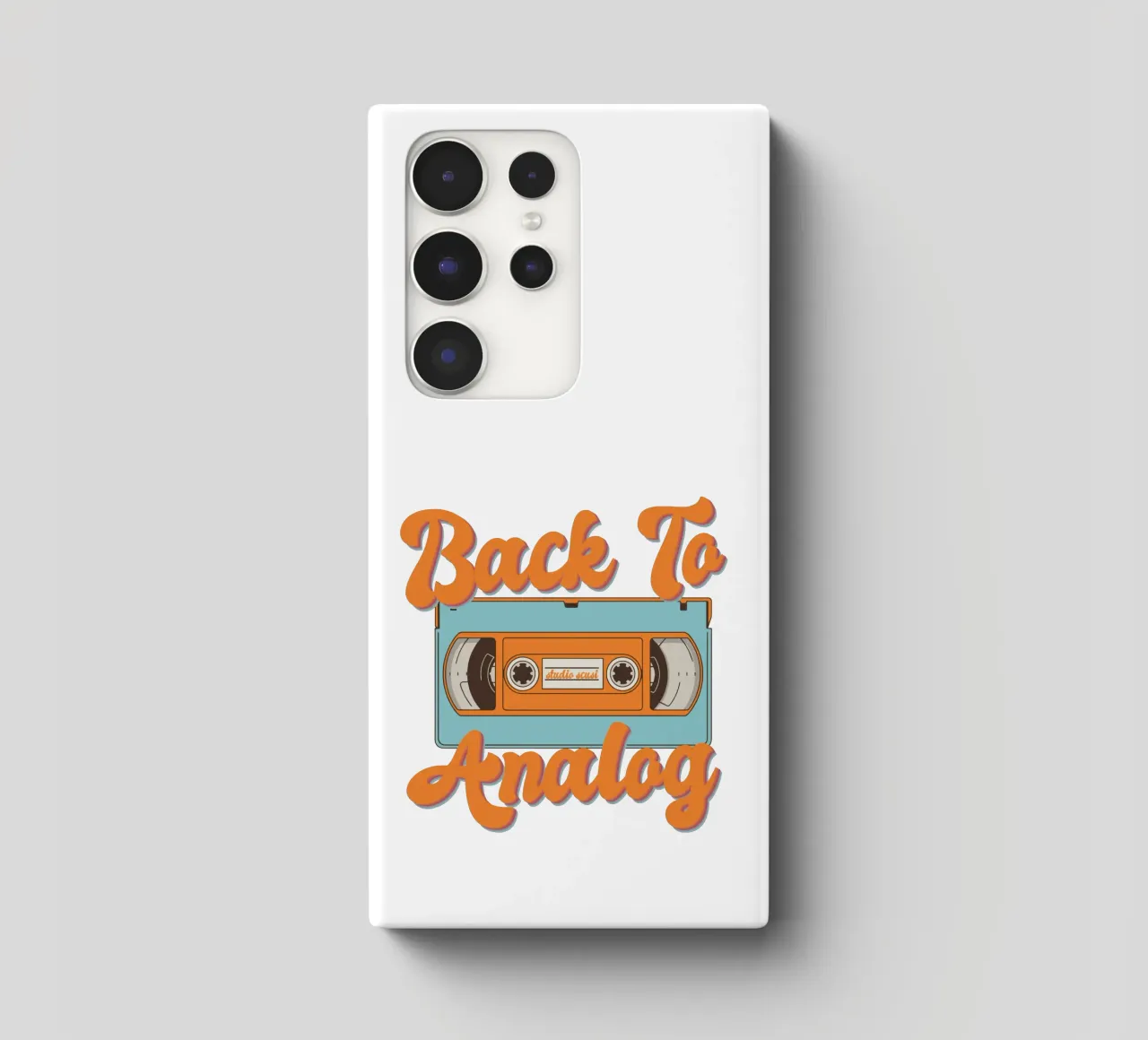 Tape Retro Kassette - Back to Analog cover samsung da studio scusi