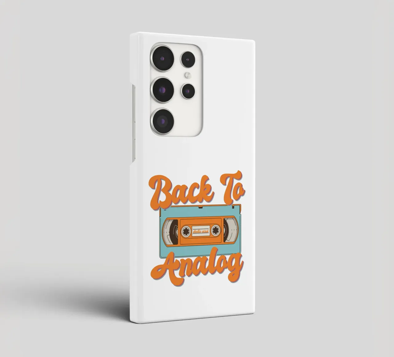 Tape Retro Kassette - Back to Analog cover samsung da studio scusi