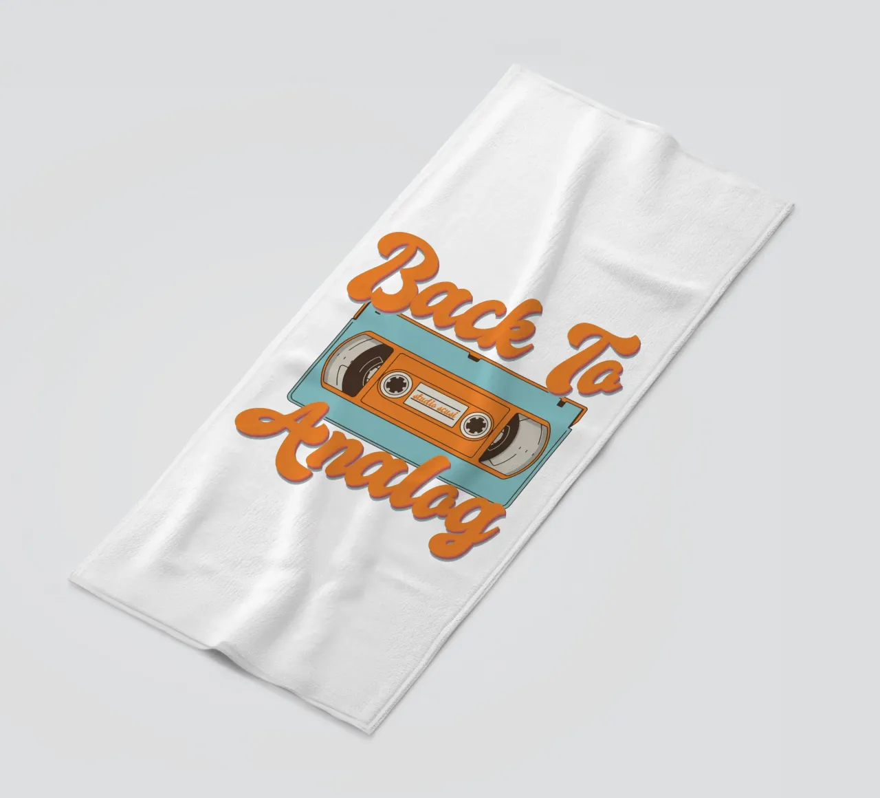 Tape Retro Kassette - Back to Analog telo mare da studio scusi