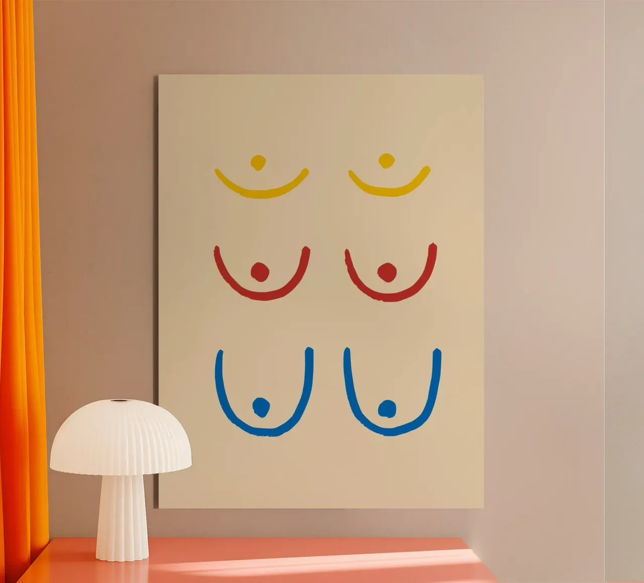 Tette Bauhaus alluminio dibond da Little Dean