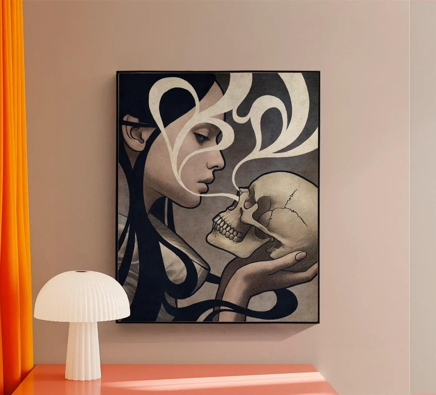 Memento acryl van Kuba Gornowicz