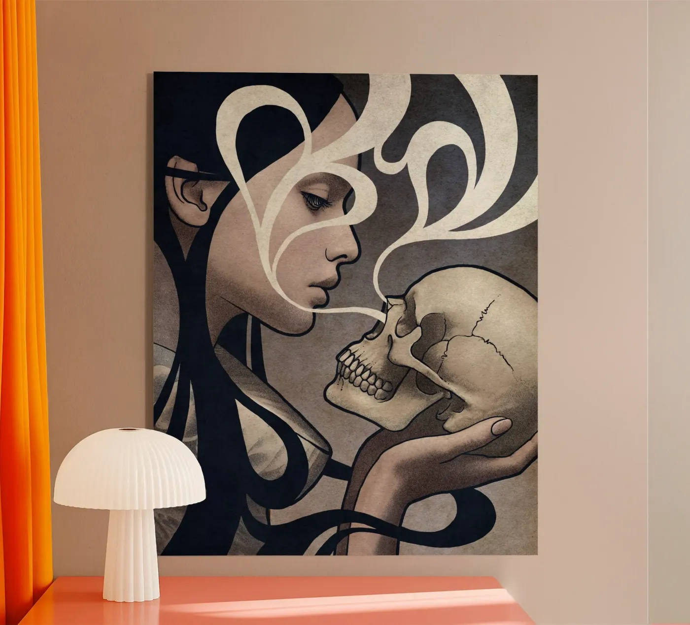 Memento acryl van Kuba Gornowicz